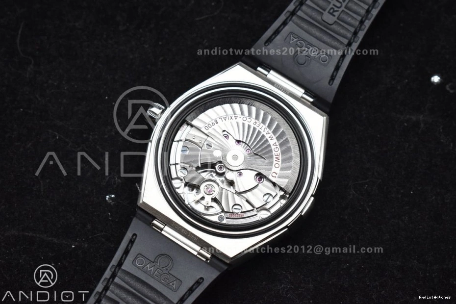 Ceramic Gummy A8900 Super Edition Best HighPerformance 1:1 Black Black Strap Clone SS Dial Black Constellation on 545 VSF 1207